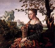 Jan van Scorel Mary Magdalen oil painting artist